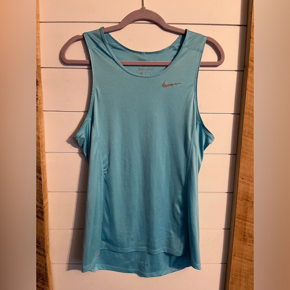 Nike Dri-Fit Light Blue Workout Tank